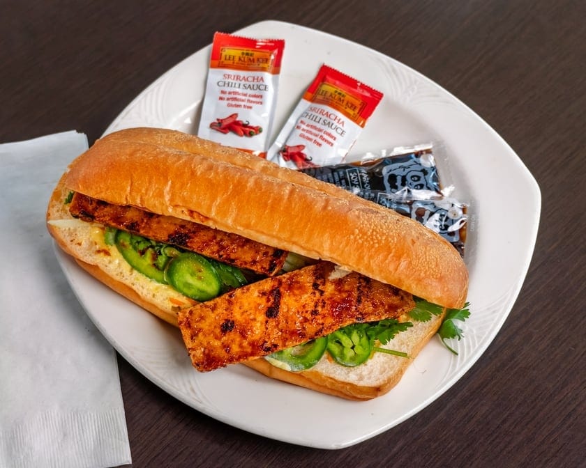 BM3. Fried Tofu Sandwich.