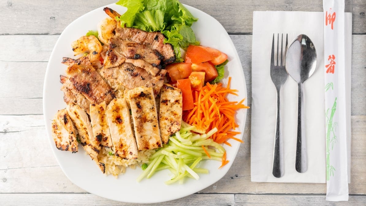 F4. Combination Fried Rice.