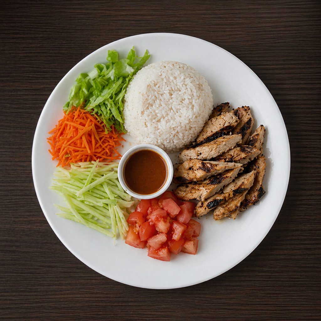 L1. Grilled Chicken Plate.