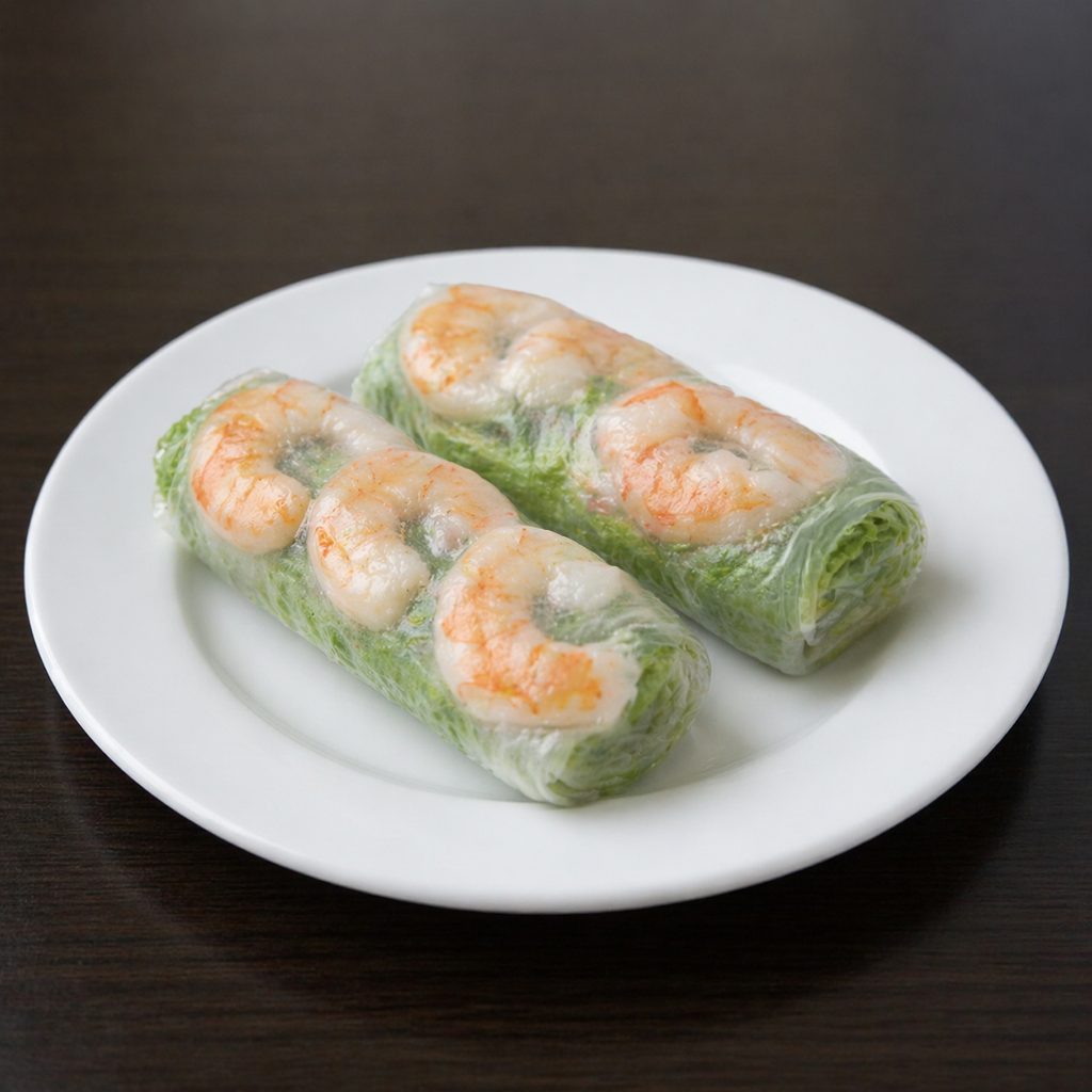 A2. Fresh Spring Roll (2 pieces).