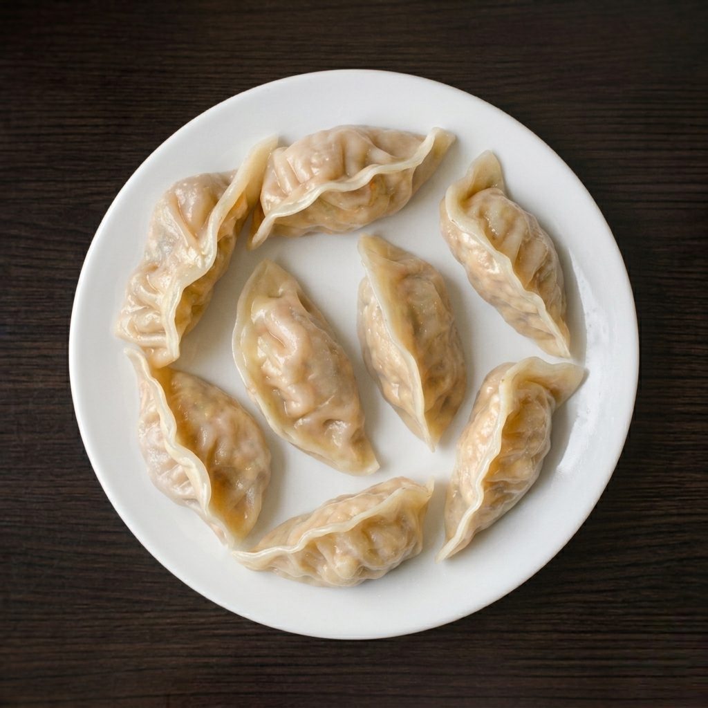 A4. Steamed Dumpling (8 pieces).